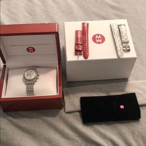 Michele csx 33 diamond watch